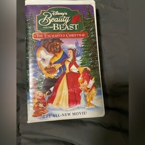 Beauty and the Beast: An Enchanted Christmas‎ (VHS, 1997)